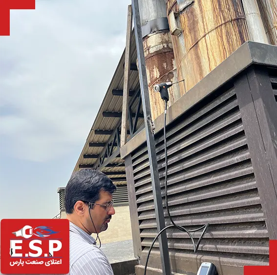 بررسی پارامترهای احتراقی در محل خروجی دودکش ( پشت بام )
