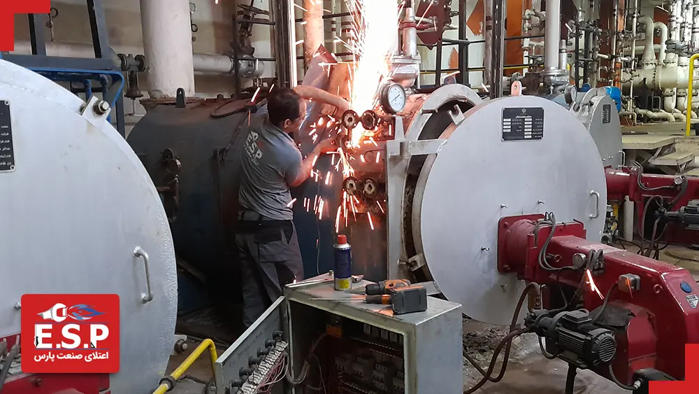 تعمیر دیگ فولادی شوفاژ
